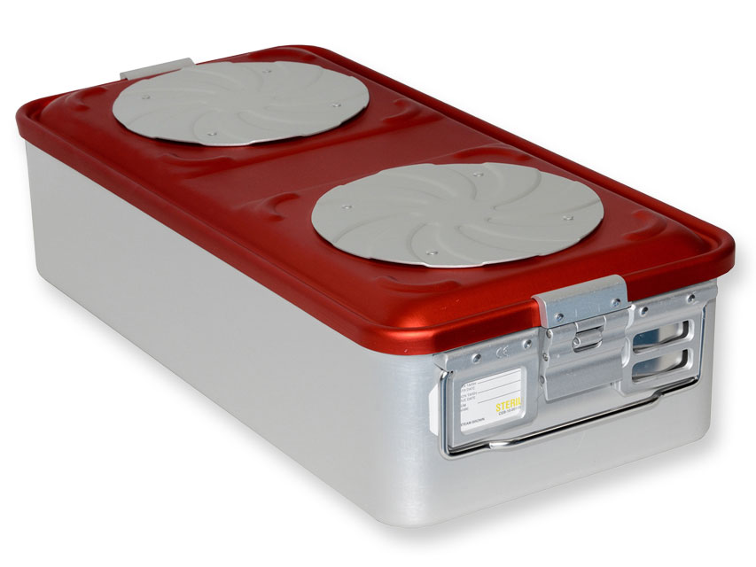 CONTAINER WITH VALVE LARGE - RED