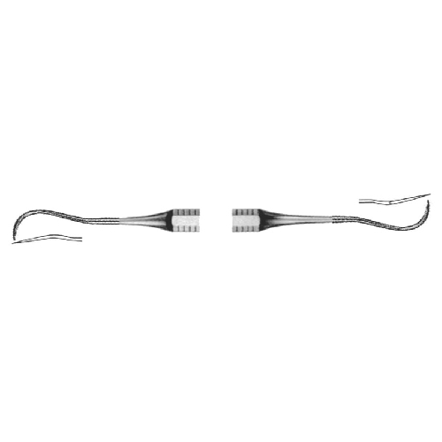 SKELERIS ZOBAKMEŅA NOŅEMŠANAI HYGIENIST - FIG. H6/7