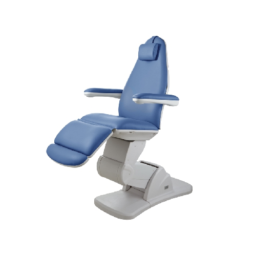 KLEOPATRAS ELEKTRISKAIS KRĒSLS AR 3 MOTORIEM - ZILS