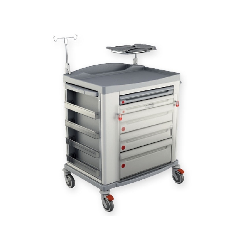 1 KS EMERGENCY TROLLEY - STANDARD