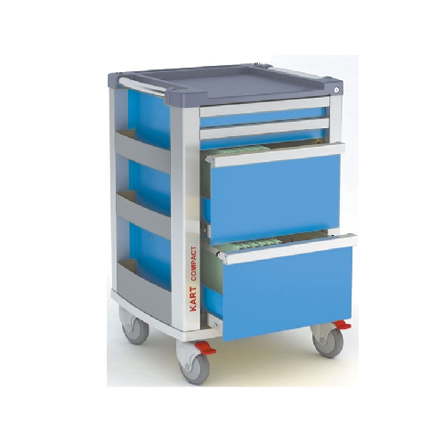 2 MULTIPURPOSE COMPACT KART - LIGHT BLUE