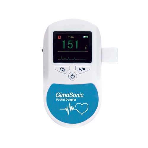 GIMASONIC POCKET DOPPLER AR KRĀSU DISPLEJU BEZ ZONDES