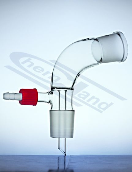 UZTVĒRĒJA ADAPTERIS AR VAKUUMA PIESLĒGUMU UN VĪTNES ADAPTERI PP 2 X GLASSCO