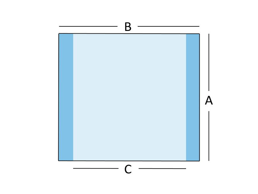 Pārklājs ķirurģijas veikšanai 40X50cm - sterils N50