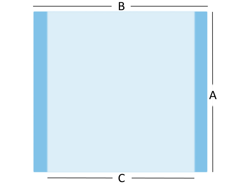 Pārklājs ķirurģijas veikšanai 60X65 cm - sterils N50