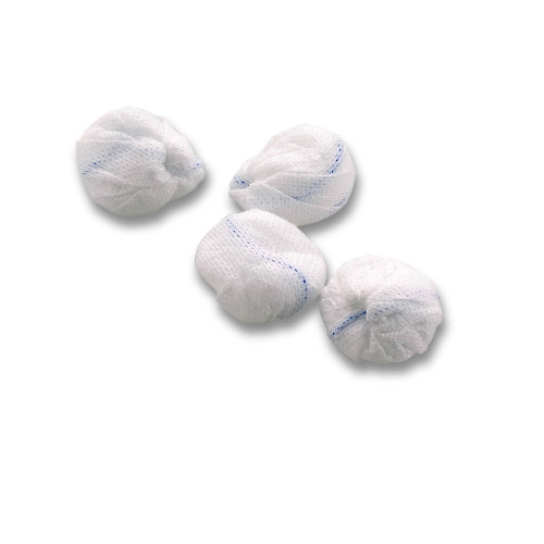 Neausta materiāla tampons,nesterils,ar apstrādātām sānu malām.Atvērts izmērs- 15x15cm N100
