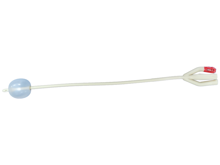 Urīnpūšļa folija balonkatetrs 3-kanālu, ar 30ml balonu, CH22, 50gab