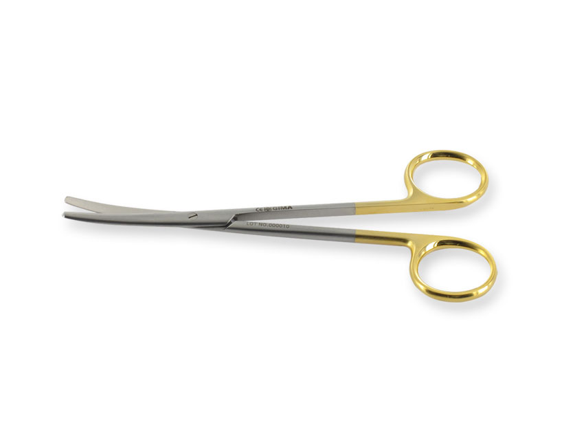gold metzenbaum šķēres-izliektas - 14 cm