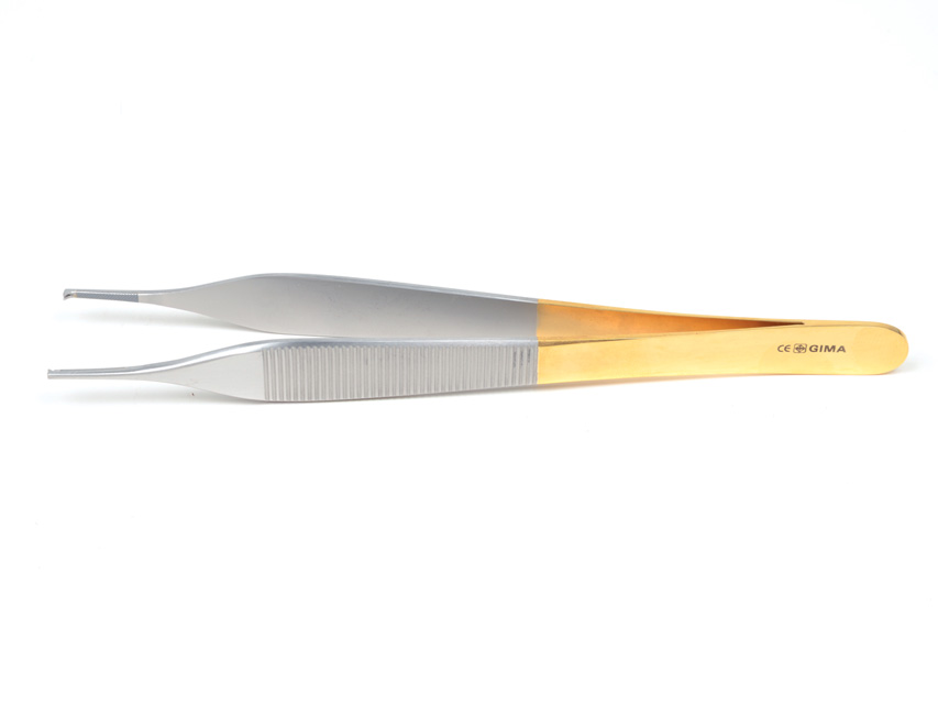 gold micro adson pincete - 15 cm