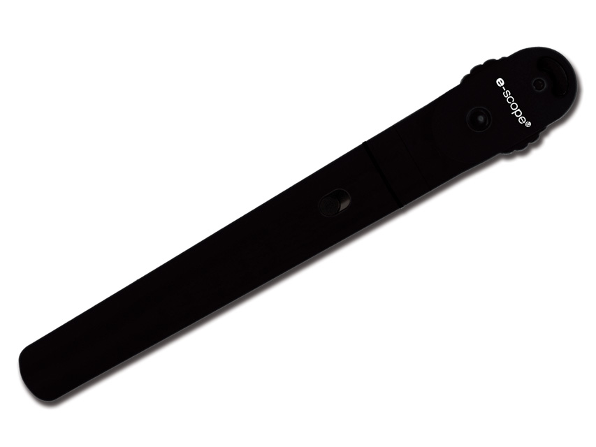 E-scope® halogēna oftalmoskops -melns