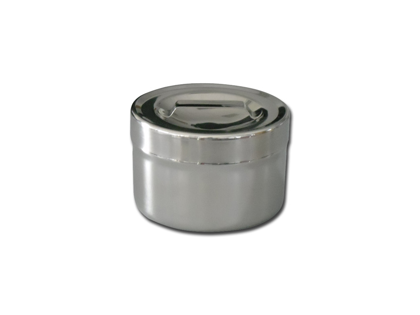 Sterilizācijas trauks 0.5 l ar vāku- diam.106x66 mm