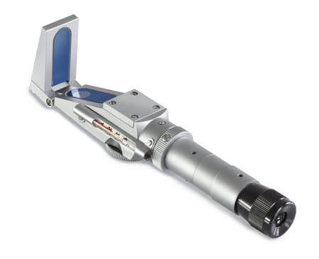 Handheld refractometer, Analogue, Expert applications, Light refraction, Total reflection, 10 °C – 30 °C, 0 % – 42 %, 0,2 %, 42 % – 71 %,