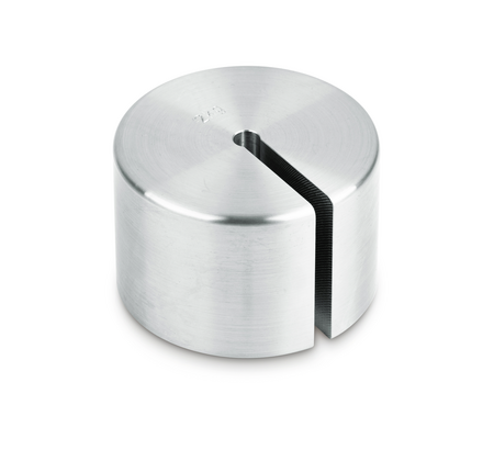 Slot weight (Type A), stainless steel fine turned, 20 N, 4045761277311,