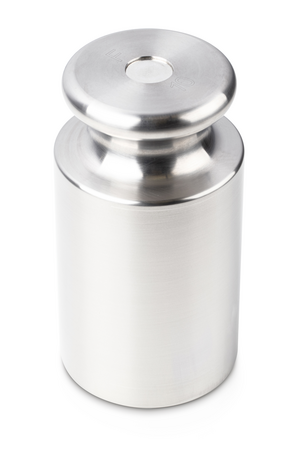 F2, Knob, stainless steel fine turned, 20 kg, 300 mg, 4045761006607,