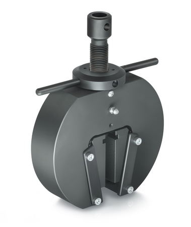 20 kN, 40 mm, 10 mm, steel, 5,5 kg, Threaded hole M6, External thread M12, 210×152×40 mm,