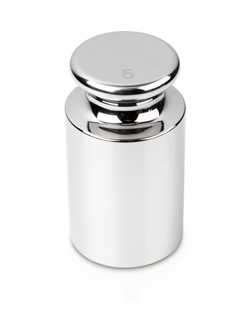 F1, Knob, stainless steel polished, 5 kg, 25 mg, 4045761004832,