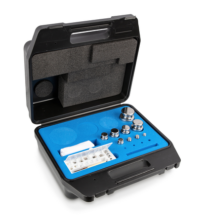 F1, Eco Shape, stainless steel polished, 1 mg - 1 kg, in plastic case, 350×320×180 mm, 4045761224025,