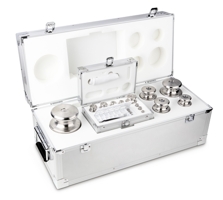 M1, Knob, 17, stainless steel fine turned, 1 g - 10 kg, in aluminium case, 610×260×235 mm, 4045761224810,