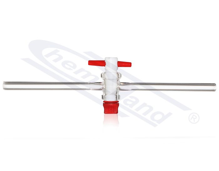 aizbīdnis PTFE, caurums 4,0 atslēga 14,5, caurule 10mm CHEMLAND NEW LINE