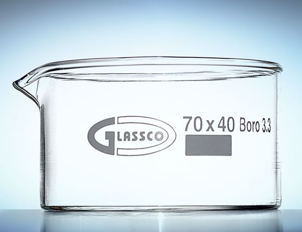 kristalizācijas trauks ar uzgali 00020ml 040x025 GLASSCO