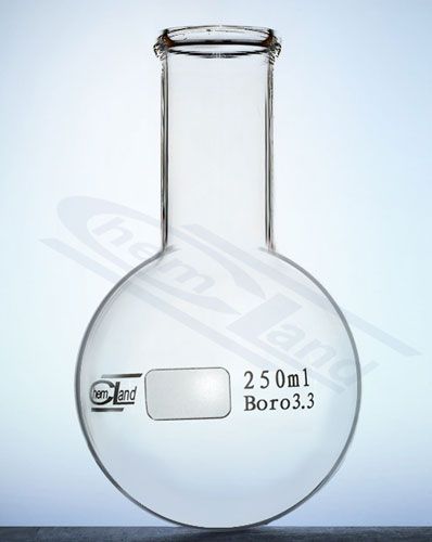 kolba ar apaļu dibenu un šauru kakliņu 00250ml
