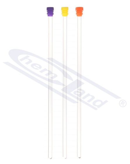 NMR caurule 178mm ar aizbāzni, fi 4,95 and /- 0,05, 100MHZ, 50 gab. iepakojumā.
