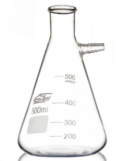 vakuuma kolba ar stikla savienojuma vāciņu. 10000ml