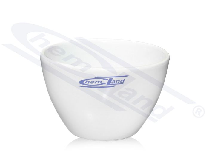 porcelāna tīģelis zems, 090 ml