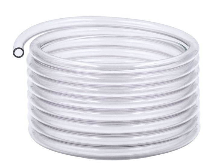 caurules PVC caurspīdīgs iekšējais diametrs. 04 ārējā 07