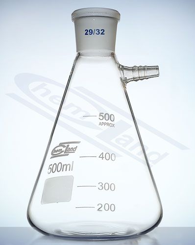 vakuuma kolba ar savienojuma ligzdu 19/26 00100ml