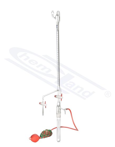 Granulu birete ar bumbuli CHEMLAND NEW LINE 2x PTFE 25 cl AS0.10 ar siksniņu