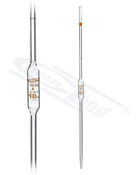 CHEMLAND NEW LINE 050 cl.A cert. sērijas pipete, sk. Brūna