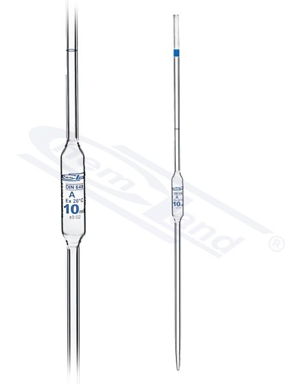 CHEMLAND NEW LINE 050 cl.A cert. sērijas pipete, sk. Zila