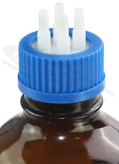 vāciņš GL45 vakuuma sistēmām (četri šļūteņu savienojumi) CHEMLAND