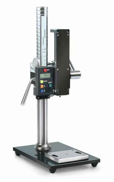 Manual test stand, one guide column